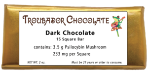 Troubador Chocolate | Dark Chocolate Bar